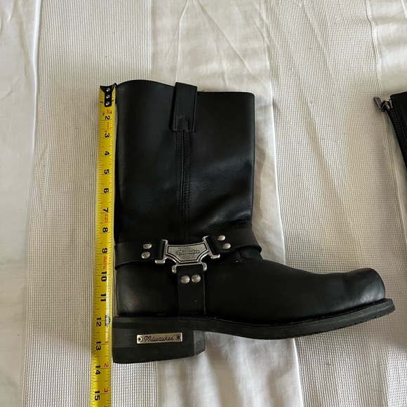 Mens Used Like New Milwaukee Biker Boots Size 11.5 - Picture 11 of 17